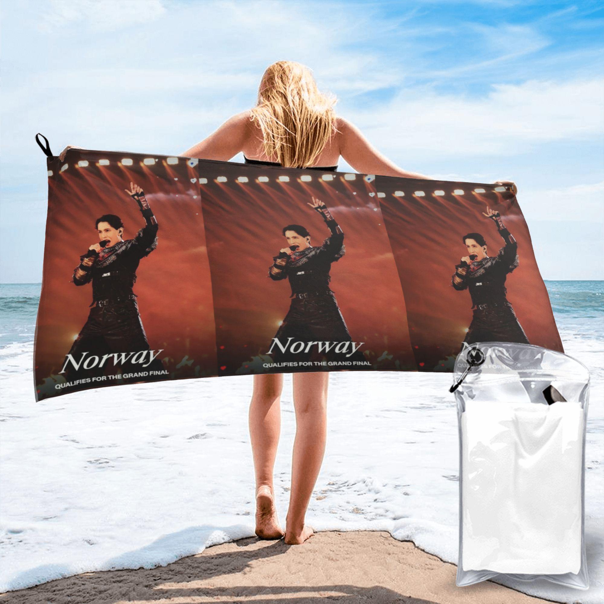 

Kyle Alessandro Beach Towel Soft Microfiber Quick Dry Absorbent Quick Towels For Bath W40*H60(CM)