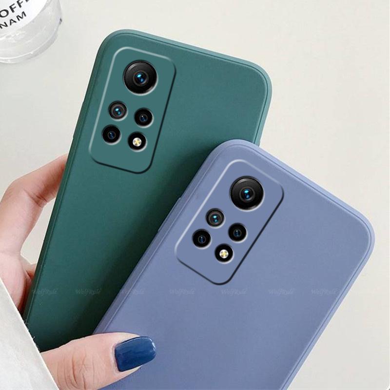 For Xiaomi Redmi Note 12 Pro 4G Case Redmi Note 12 Pro 4G Cover Funda Shockproof Liquid Silicone Case Redmi Note 12 Pro