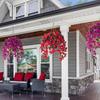 Malus Spectabilis Artificial Flower Vine 60cm Silk Fake Hanging Flower Lifelike Wall Hanging Artificial Hanging Rattan