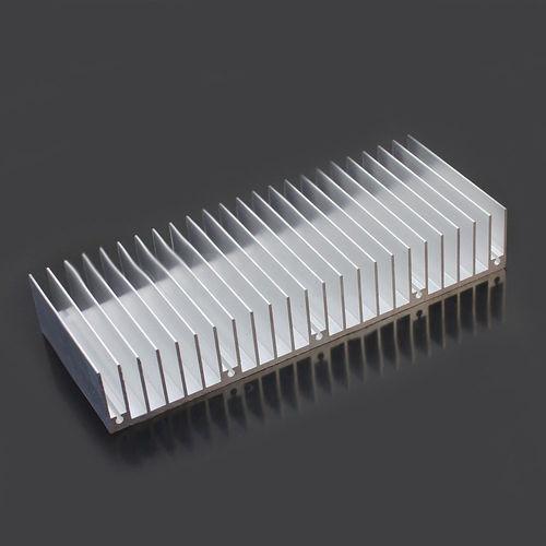 Aluminum Heat Sink Heatsink Radiator Heating Heat Dissipation Cooler For Amplifer LED COB Light Power IC Transistor 60x150x25mm