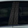 Style Honeycomb Hexagon Car B-pillar Stickers Car Center Column Decoration Cover Scratches Waterproof Decals Car Accessories