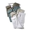 Summer Thin 100% Pure Linen Pants for Men, Loose Straight Cotton-Linen Cropped Pants, Export Men's Casual Long Pants