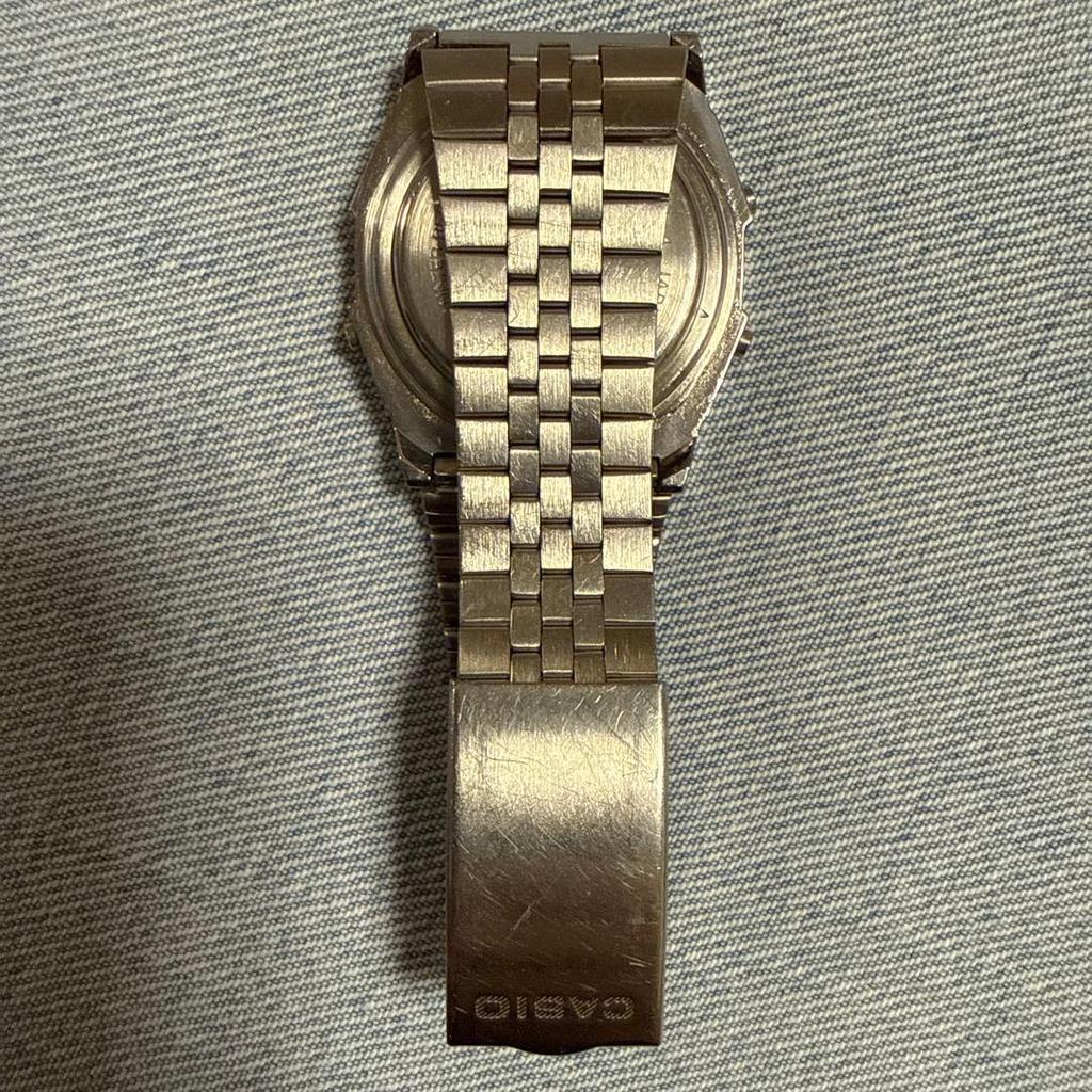 Used 80s CASIO W-34 Vintage Casio Digital Watch