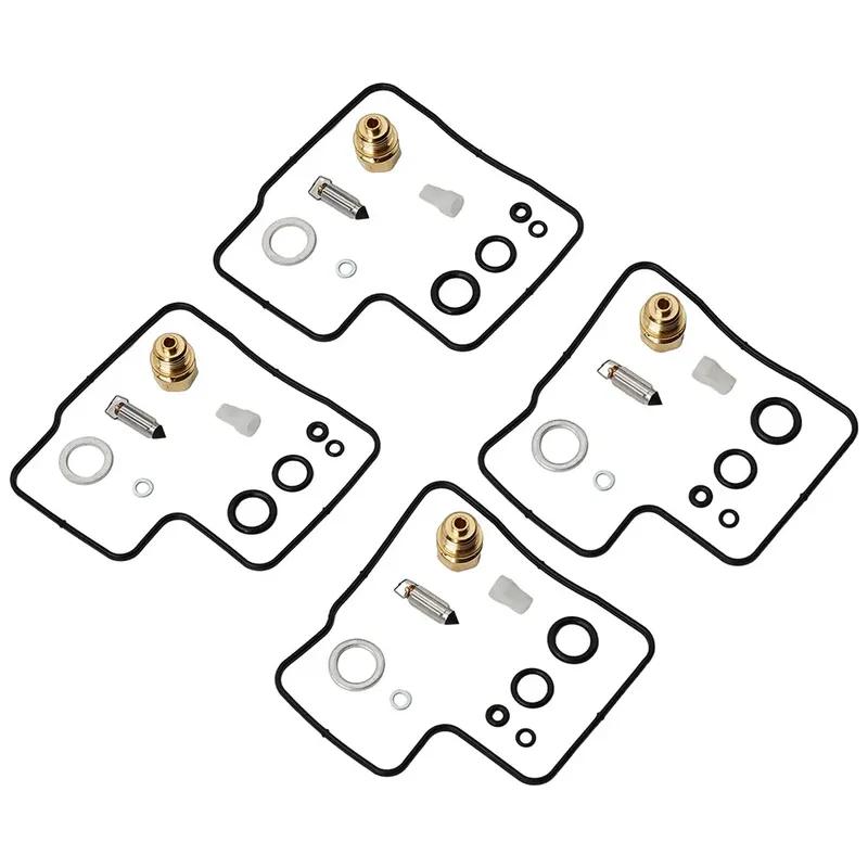 4x Carburetor Repair Kits for Honda ST1100 ST1100A 1991 2001 Motorcycles Compatible Replacement Floating Needle