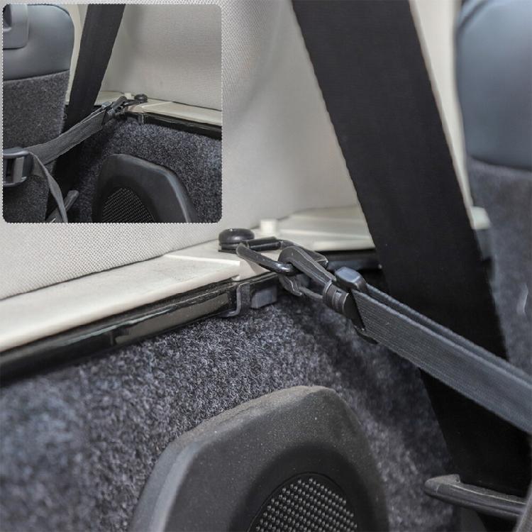 Rear Seat Trunk Cargo Organizer Management System Suitable For JK Nonslip Mesh Storage Bag Quick Installation Accessory