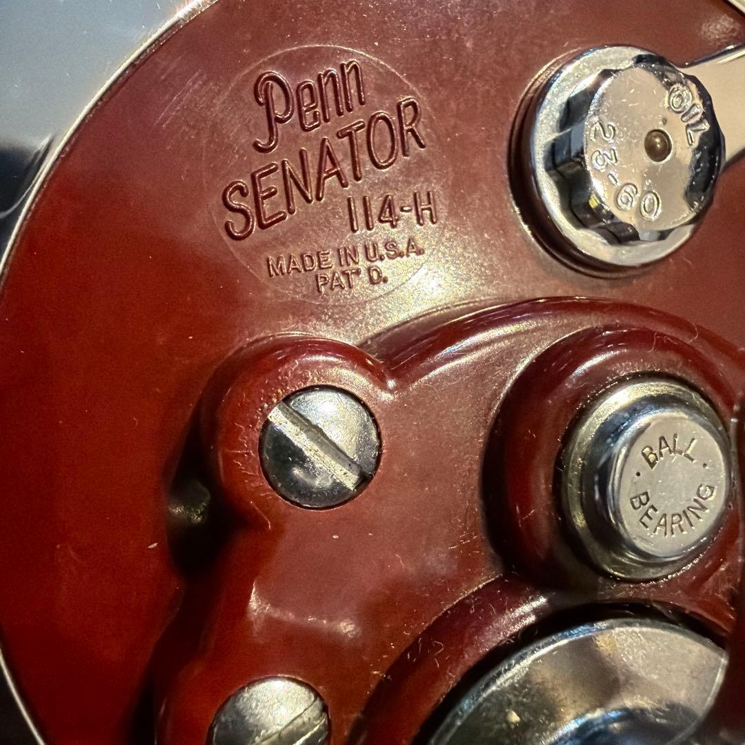 Used Penn SENATOR 114-H Double Axis Reel