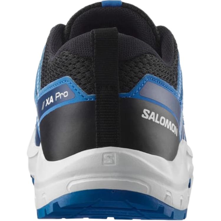 Salomon XA Pro V8 Versatile Comfortable Non-Slip Durable Low-Top Outdoor Shoes Kids Shoes Black Blue 477300