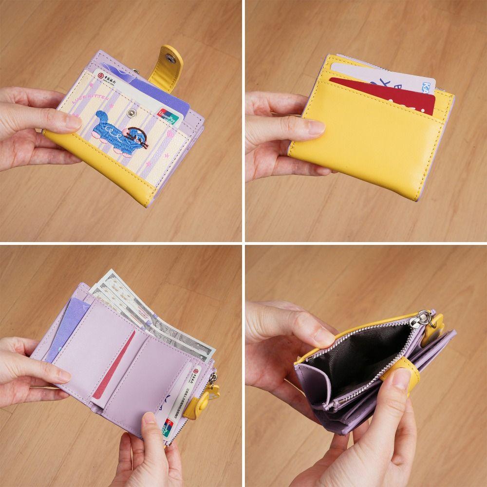 Purse Card Bag Korean Style PU Leather Card Holder Retro Coin Pouch  Men