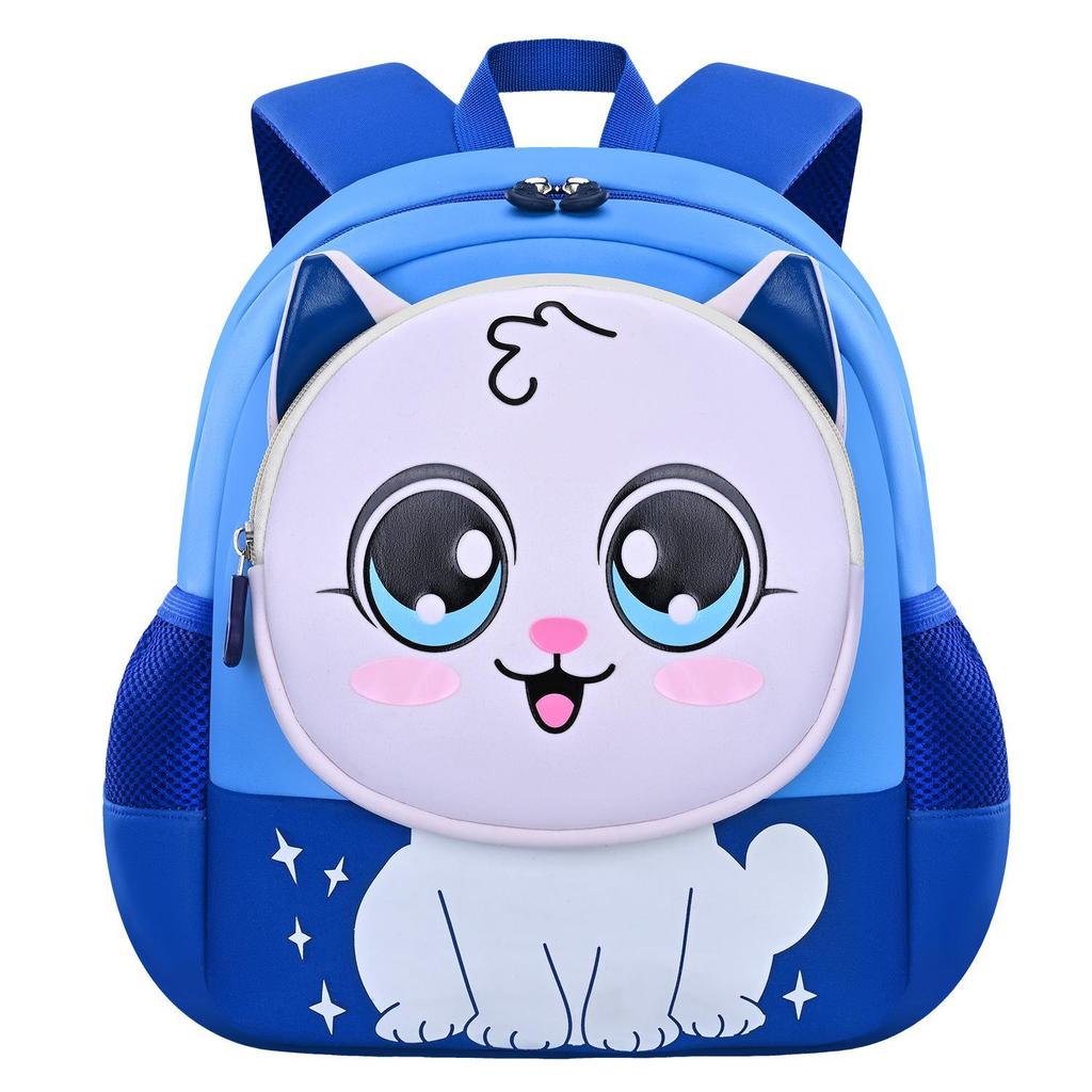 2025 Kids' Lightweight Cartoon Backpack for Ages 6-12 with Spine Protection and Double Shoulder Straps