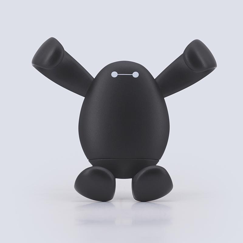 Universal Car Air Vent Phone Holder - Cute, Creative, and Multifunctional Clip-on Support чёрный