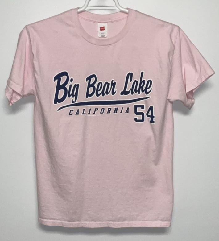 Футболка с коротким рукавом Big Bear Lake для взрослых, размер M, розовая XXXXL