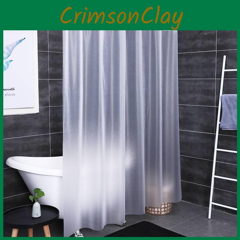 Peva Clear Waterproof Shower Curtain Modern Minimalist For Home Bathroom