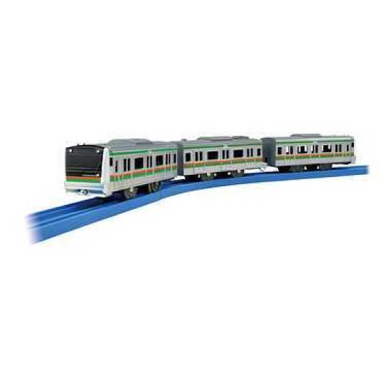 TAKARA TOMY Plarail E233 Series Shonan Color Coupling Train Toy for Ages 3 and Up S-31 (Special Specification)