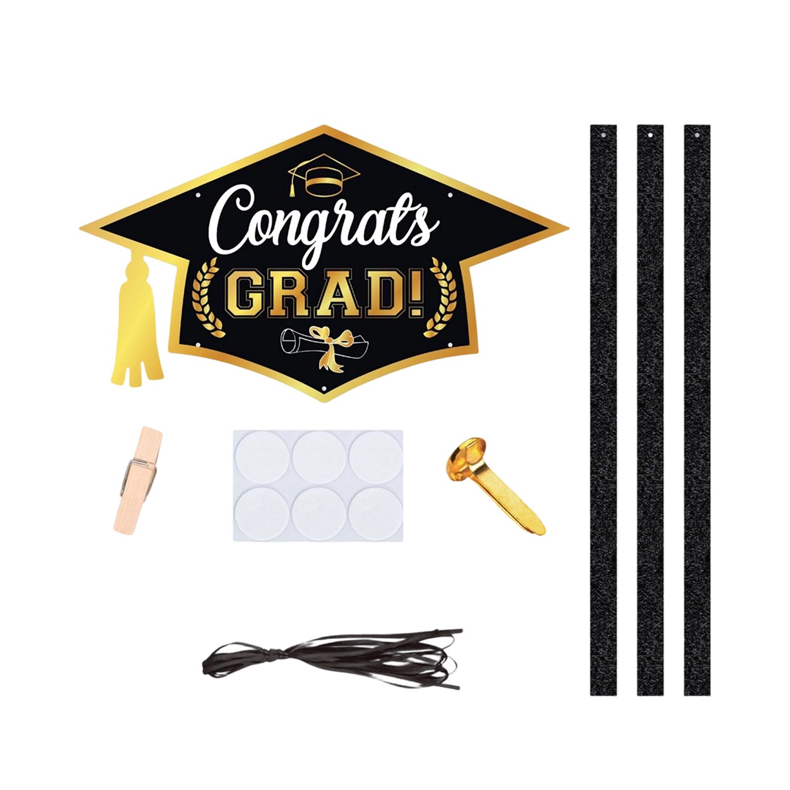 

Graduation Party Door Decoration — DIY Photo Door Hanger One Size