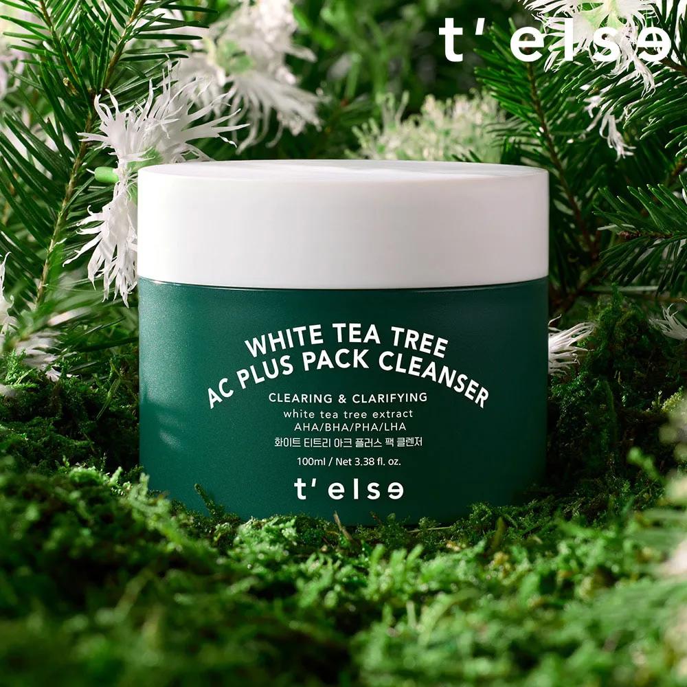 T ELSE White Tea Tree Acne Plus Pack Cleanser 100ml