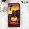 Cartoon Anime Animals For Xiaomi Mi 15 14 13 13T 12 12T 12S 11 11i 11T Pro Ultra Lite 5G Black Soft Phone Case