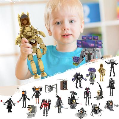 Ew Type Of Building Block Humanoid Building Toy Game Puzzle Leisure Collection Hand