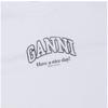 Ganni Women S eSSenTial Logo T ShirT A1050057 151