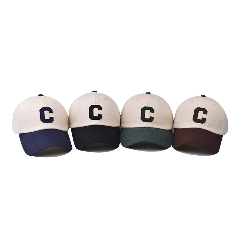 Neue C bestickte Baseballkappe Herren- und Damen-Outdoor-Kappe Koreanische Version personalisierte Kappe