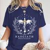 Bookish Dragon Basgiath War College Inspired Tshirt Vintage Fourth Wing Books Fan Unisex Unisex Bookishness Tee