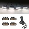 FOR ISUZU D-MAX LED Car Lights Front Grille LED Light Safety Warning Light Harness  Car Accessories LED Signal Lamps