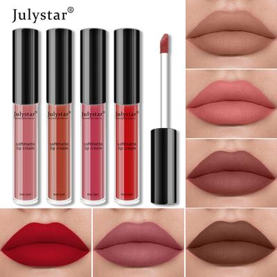 Makeup Matte Lip Glaze Liquid Lipstick Women's Velvet Matte Surface Lasting Non-stick Cup Lip Gloss