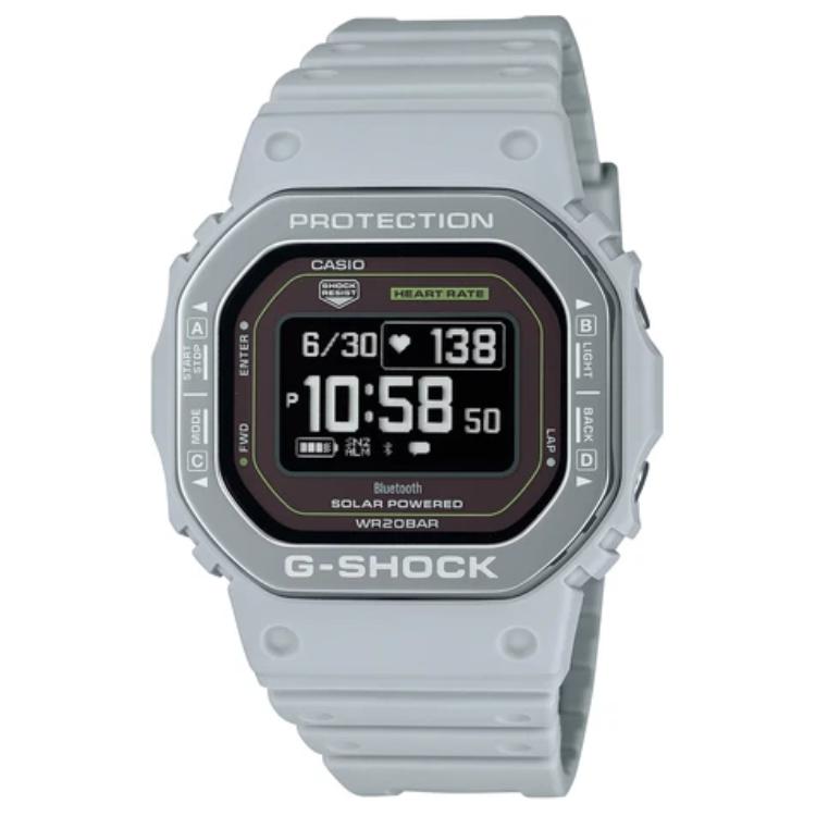 

CASIO 5600 Solar Quartz Movement Resin Strap Watch Men s Watches Black Dial DW-H5600MB-8A9 Black Dial