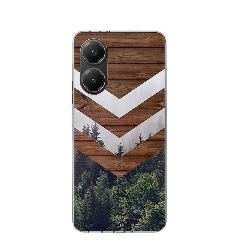 Forest Geometry Wood Nature Case Phone Cover for Xiaomi Poco X3 Nfc X5 X6 X7 X4 Gt F7 Ultra F6 F5 Pro F4 F3 M5S M4 M6 M3 Trend F