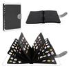 Pin Display Badge Display Pin Storage File with Waterproof Clear PVC Enamel 8 Holds Up To 350 and Earring Organizer Book Holder, Binder, Cover,