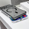 Frameless Clear PC Magnet For Magsafe Case For iPhone 17 Air 16 15 14 Plus 13 12 11 Pro Max Ultra-Thin Glass Lens Protect Cover