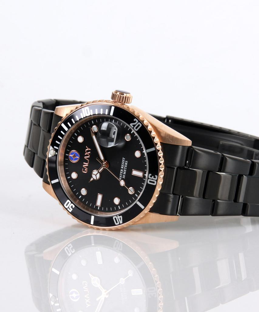Gaelleogsi 5 Atm Men'S Metal Wristwatch Qt7013Cf