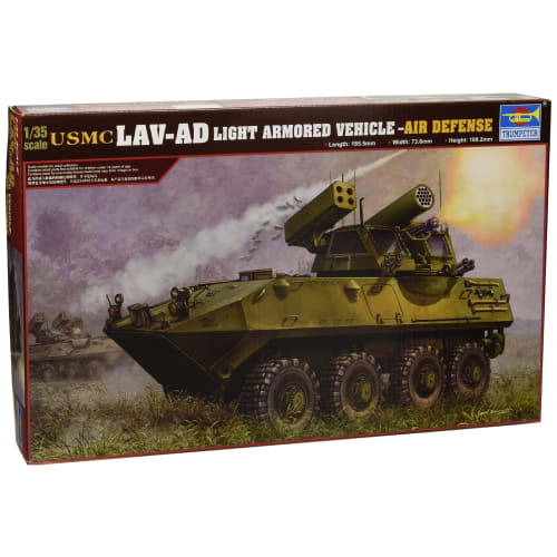 Trumpeter 1/35 USMC LAV-AD Plastic Model