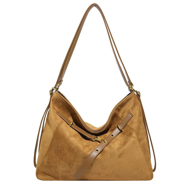 Premium tote bag women's new autumn and winter retro fashion messenger bag large capacity shoulder bag