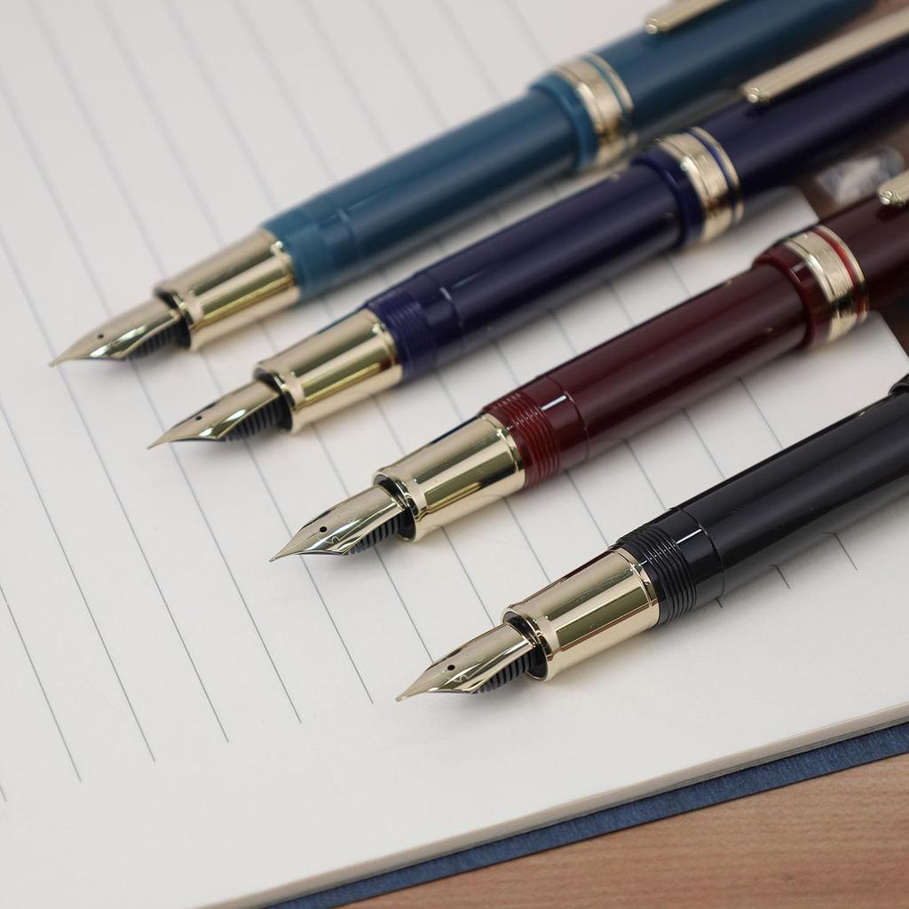 SAILOR Profit Casual L Stable Gold Trim Fountain Pen Clear Green Japanese Fine Nib 11-0825-260