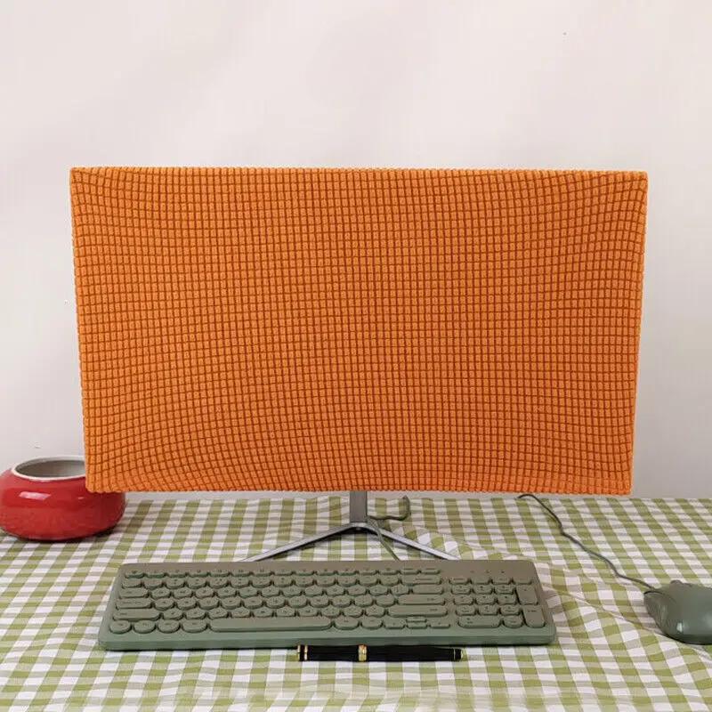 19-100Inch Computer Monitor Dust Cover Sleeve Case Desktop Screen Waterproof Protector Case Washable Accessories Computer Covers