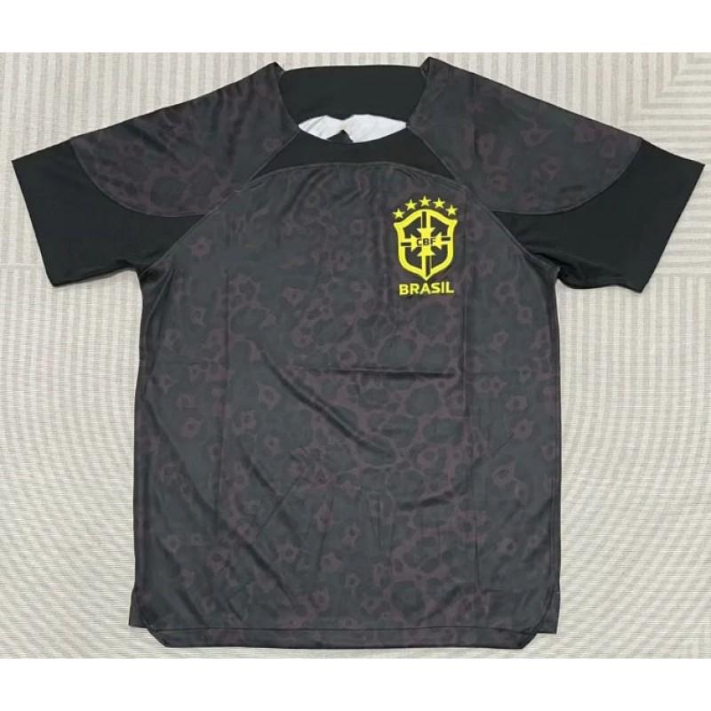 Maglia da Calcio Nazionale Brasiliana Neymar 10 Raphinha Edizione da Tifoso Manica Corta Uomo Donna Abbigliamento Sportivo