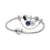 Pandora 925 Sterling Silver Bracelets Set Women's Multicolor B801375