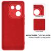 Real Liquid Silicone Case for VIVO IQOO Z9S Pro Soft Shockproof Bumper Protection Lens Cover Cases for VIVO T3 Pro