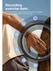 W8 Carbon Fiber Smart Ring: Sensorless Heart Rate, Blood Oxygen & Sleep Monitor, Waterproof Sports Wearable