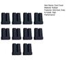 10Pcs LC Dust Caps SFP XFP SFP+ Fiber Optic Optical Transceiver Module Duplex LC Black Rubber Anti-Dust Covers Protectors Guards