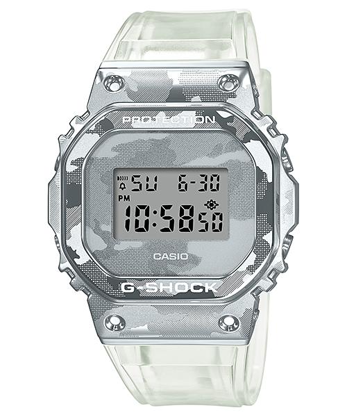 

Casio G-SHOCK Men s Stainless Steel 200M Water Resistant Shock Resistant Alarm Quartz Watch GM-5600SCM-1