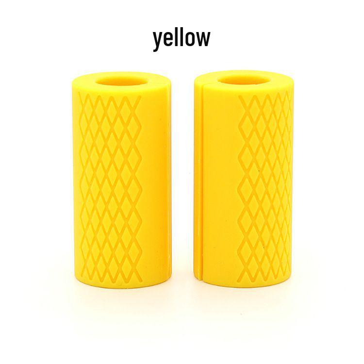 Silicone Dumbbell Thick Grip Handle Cover for Gym Equipment