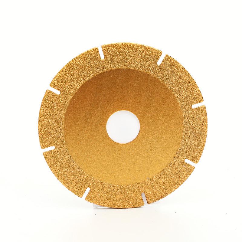 Brazed Diamond Saw Blade for Ceramic, Marble, Stone, and Concrete Cutting