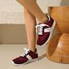 Spring and summer new women's shoes women's white shoes low-top round head large size green women's shoes