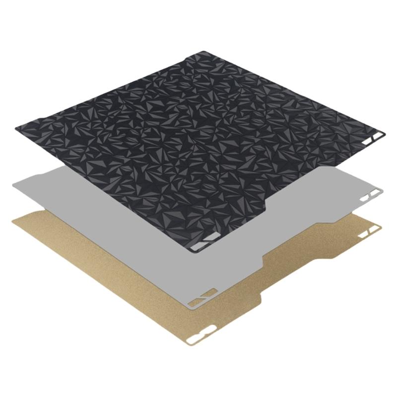 PEI Sheet 355x325mm for H2D Flexible Spring Steel Platform Board Build Plate Double Sided Textured Print Bed Replacement