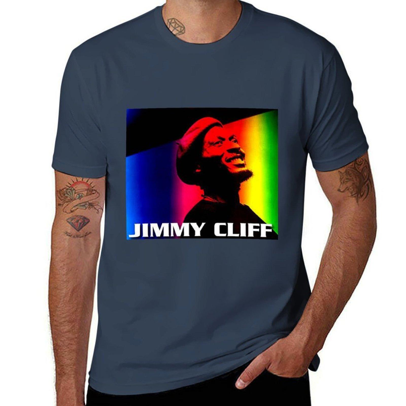jimmy cliff reggae jimmy TShirt Big Size Daily Wear TShirt S