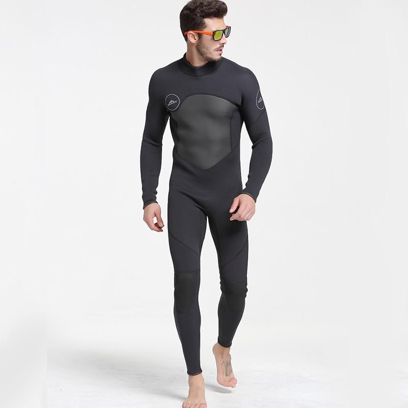 Buy Warm 1.5MM Neoprene Wetsuit Diving Suit For Men Windsurf Surfing