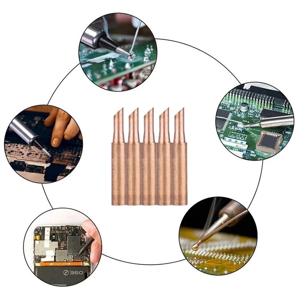 5-teilige Lötspitze 900M-T-5C Bleifreie Lötkolbenspitze