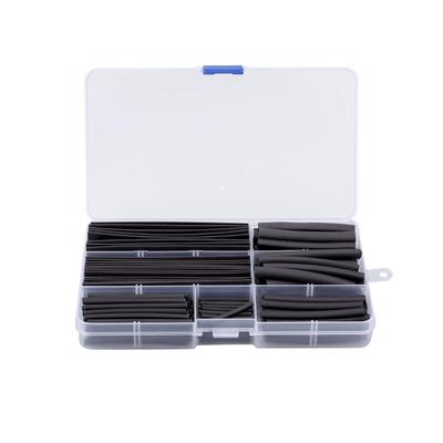 150 teile/satz RC Draht Kabel Sleeving Wrap 2:1 Schrumpfschlauch Schwarz