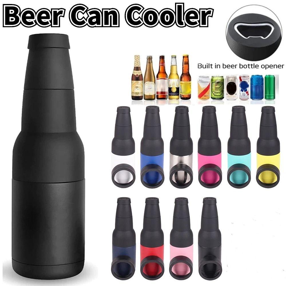 Double Walled Beer Can Cooler Stainless Steel Beer Bottle Holder Quality Beverage Cold Keeper  Cola